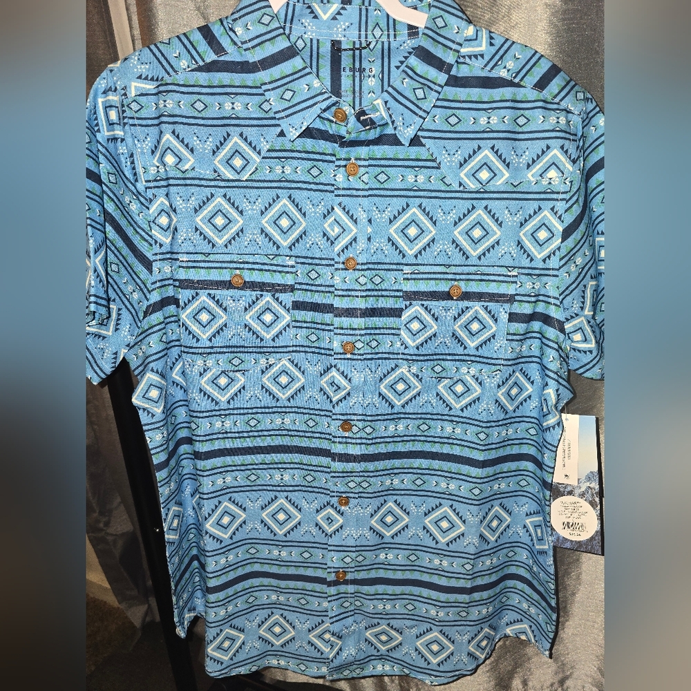 Men's Short Sleeve Shirt Iceburg Outerwear